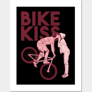 Kissing On A Bike Posters and Art